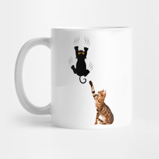 Funny Bengal Cat American Shorthair Black Cat Mug